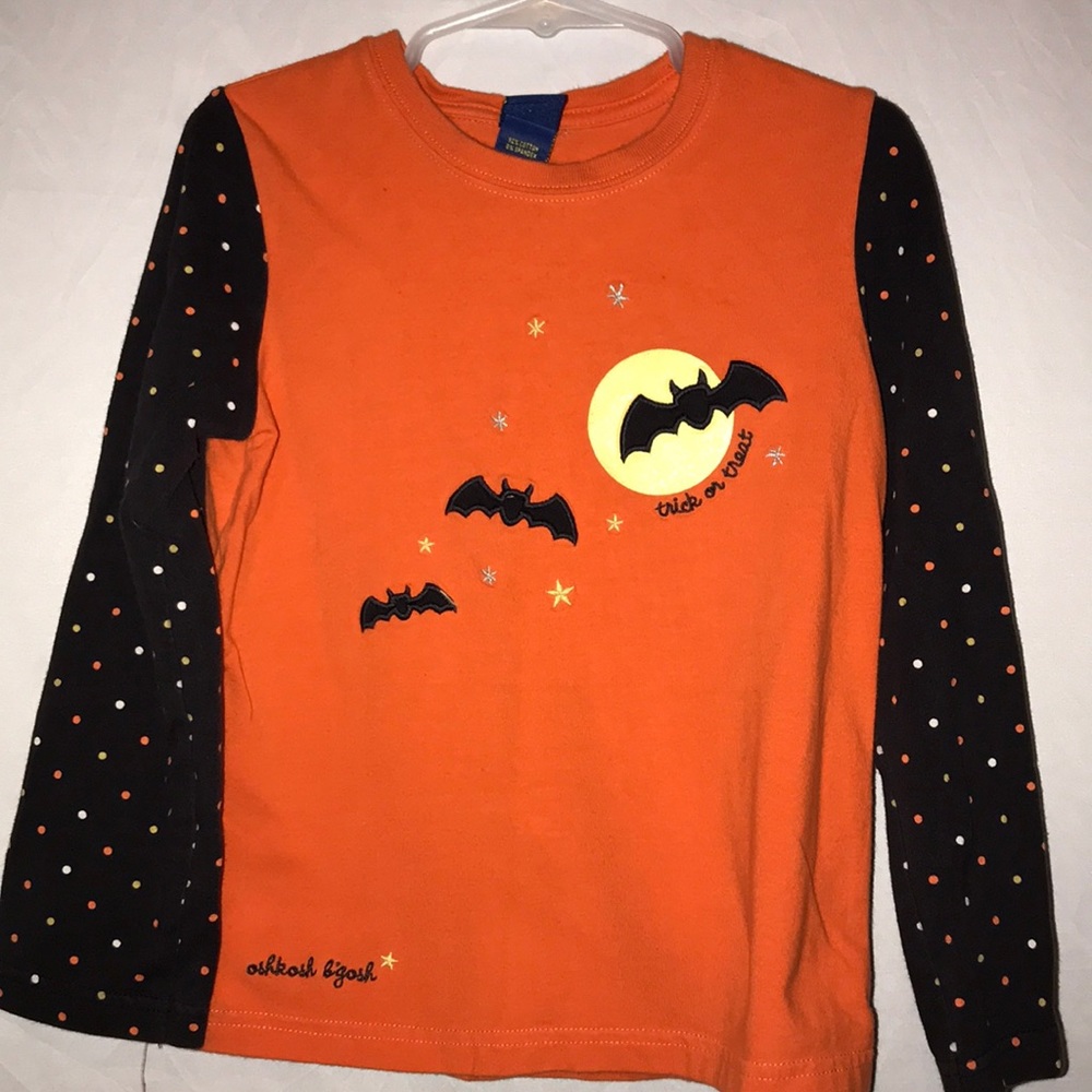 Girls Halloween long sleeved shirt